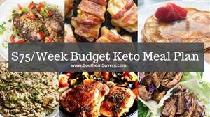 Weekly Meal Plan for Keto Diet